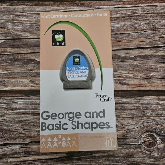 George & Basic  Shapes Cricut Diecut - Picture 3 of 5